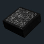 Charcoal Mandala  Gift Box<br><div class="desc">Thank you for checking out my design. Follow my art on Instagram @MRNStudios or ko-fi.com/MRNStudios</div>