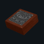 Charcoal Mandala  Gift Box<br><div class="desc">Thank you for checking out my design. Follow my art on Instagram @MRNStudios or ko-fi.com/MRNStudios</div>