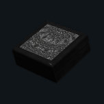 Charcoal Mandala  Gift Box<br><div class="desc">Thank you for checking out my design. Follow my art on Instagram @MRNStudios or ko-fi.com/MRNStudios</div>