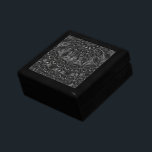 Charcoal Mandala  Gift Box<br><div class="desc">Thank you for checking out my design. Follow my art on Instagram @MRNStudios or ko-fi.com/MRNStudios</div>