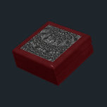 Charcoal Mandala  Gift Box<br><div class="desc">Thank you for checking out my design. Follow my art on Instagram @MRNStudios or ko-fi.com/MRNStudios</div>