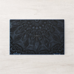 Charcoal Mandala  HP Laptop Skin