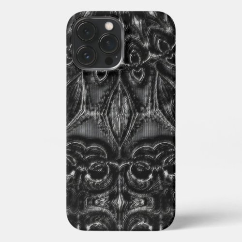 Charcoal Mandala  iPhone 13 Pro Max Case