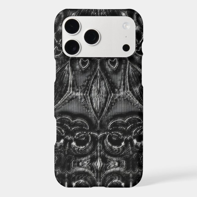 Charcoal Mandala  Iphone Case (Back)