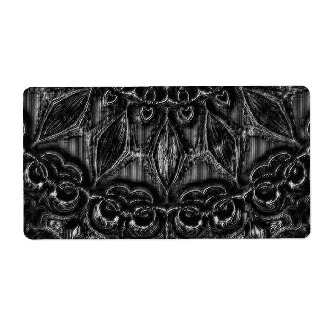 Charcoal Mandala   Label (Front)