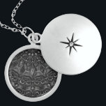 Charcoal Mandala    Locket Necklace<br><div class="desc">Thank you for checking out my design. Follow my art on Instagram @MRNStudios or ko-fi.com/mrnstudios</div>