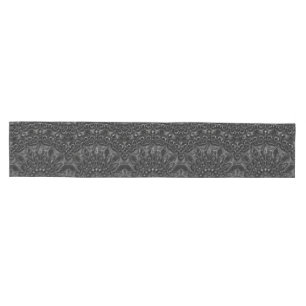 Charcoal Mandala   Medium Table Runner