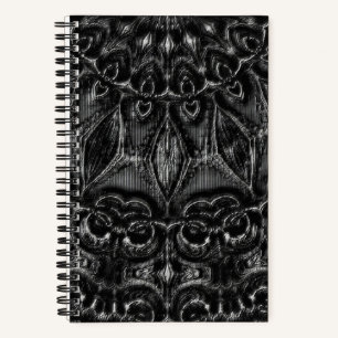 Charcoal Mandala  Notebook