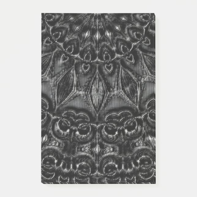 Charcoal Mandala  Notes (Front)