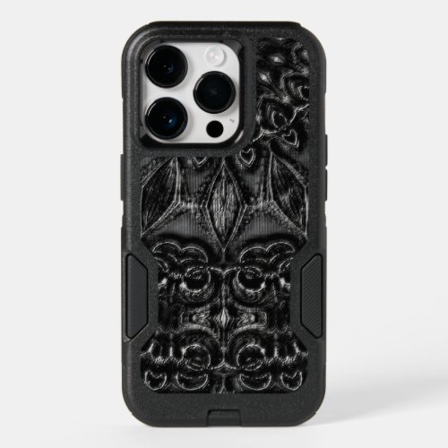 Charcoal Mandala  OtterBox iPhone 14 Pro Case