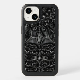 Charcoal Mandala OtterBox iPhone 14 Case