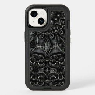 Charcoal Mandala  OtterBox iPhone 14 Case