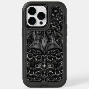 Charcoal Mandala OtterBox iPhone 14 Pro Max Case