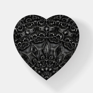 Charcoal Mandala  Paperweight