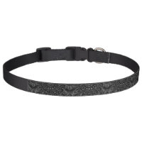 Charcoal Mandala Pet Collar