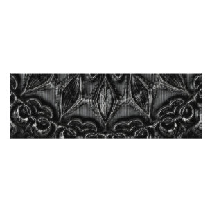 Charcoal Mandala  Photo Print
