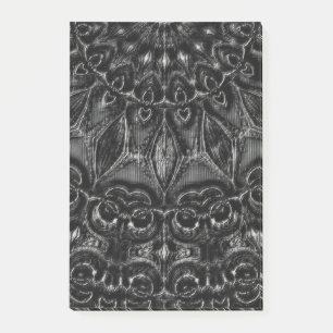 Charcoal Mandala Post-it Notes