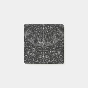 Charcoal Mandala Post-it Notes