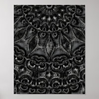 Charcoal Mandala