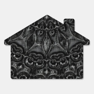 Charcoal Mandala Sign
