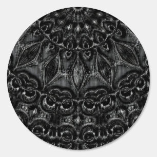 Charcoal Mandala  Sign
