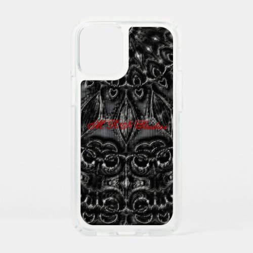 Charcoal Mandala  Speck iPhone 12 Mini Case