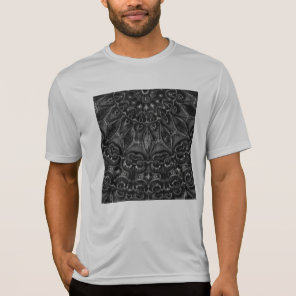Charcoal Mandala  T-Shirt