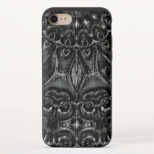 Charcoal Mandala iPhone 87 Slider Case