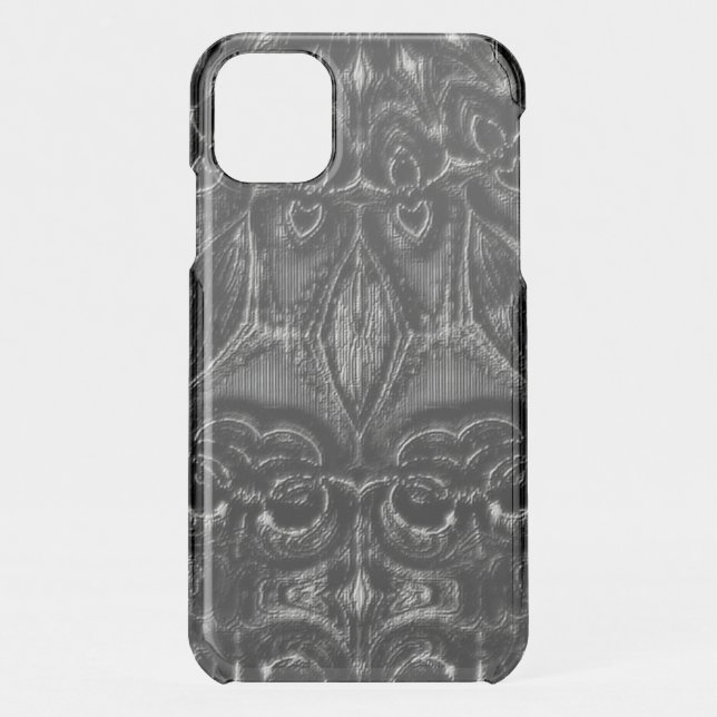 Charcoal Mandala  Uncommon iPhone Case (Back)
