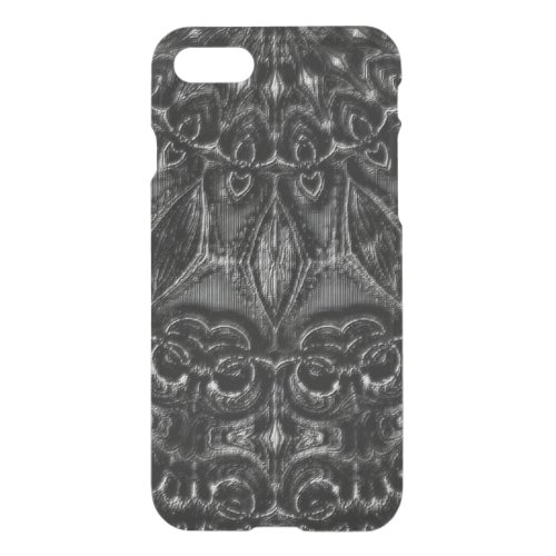 Charcoal Mandala  iPhone SE87 Case