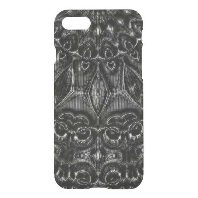 Charcoal Mandala  Uncommon iPhone Case (Back)