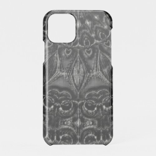 Charcoal Mandala  iPhone 11 Pro Case
