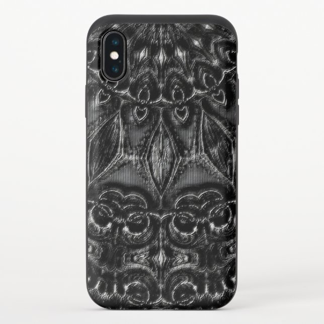 Charcoal Mandala  Uncommon iPhone Case (Back)