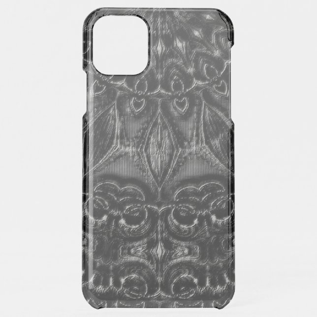 Charcoal Mandala  Uncommon iPhone Case (Back)