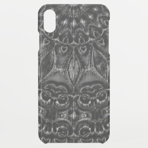 Charcoal Mandala  iPhone XS Max Case