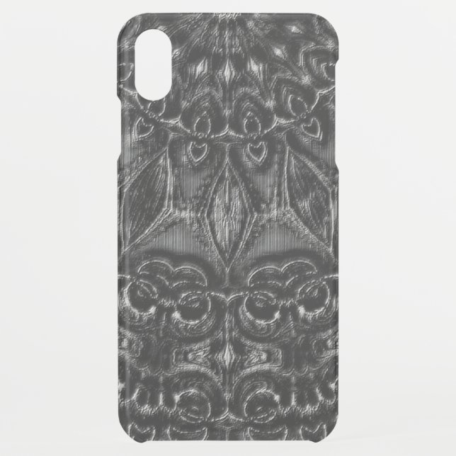Charcoal Mandala  Uncommon iPhone Case (Back)