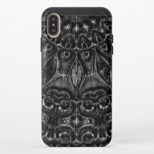 Charcoal Mandala iPhone XS Max Slider Case
