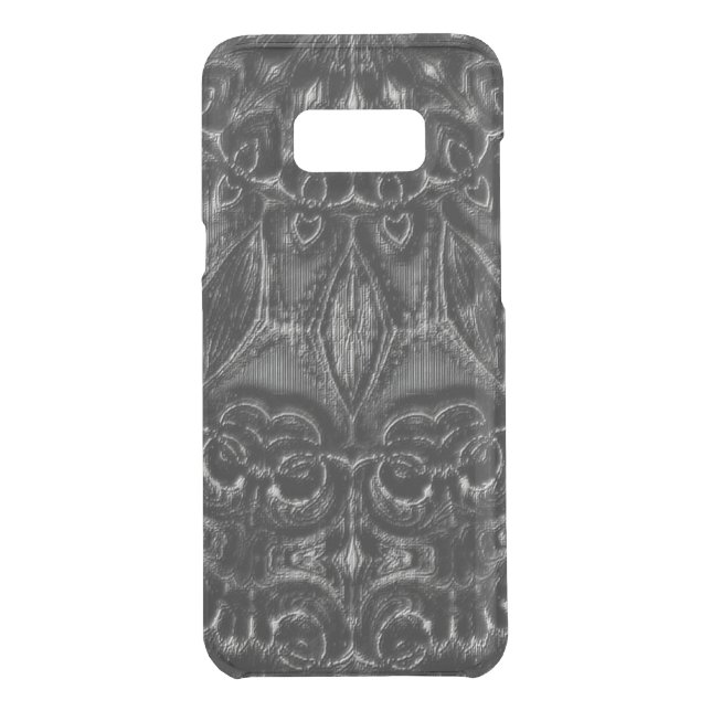 Charcoal Mandala  Uncommon Samsung Galaxy Case (Back)