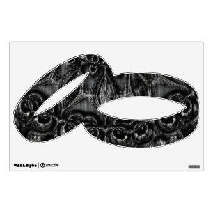 Charcoal Mandala Wall Decal