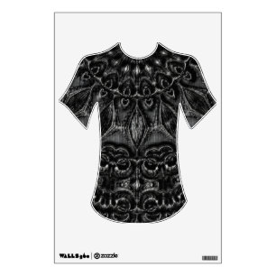 Charcoal Mandala  Wall Decal