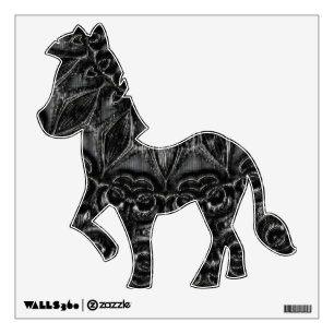 Charcoal Mandala  Wall Decal