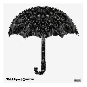 Charcoal Mandala Wall Decal
