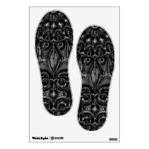 Charcoal Mandala Wall Decal