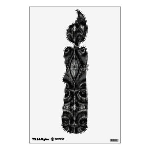 Charcoal Mandala Wall Decal