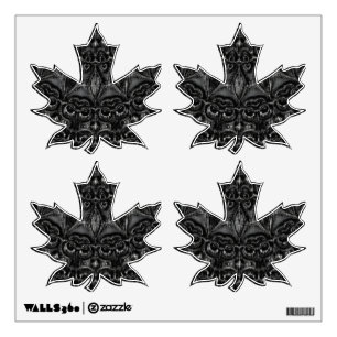 Charcoal Mandala Wall Decal