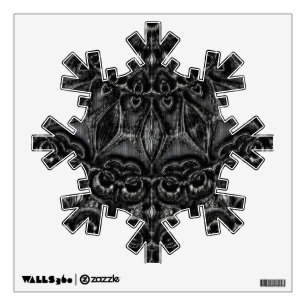 Charcoal Mandala  Wall Decal