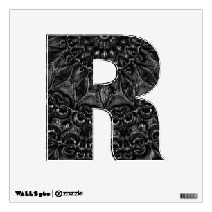 Charcoal Mandala  Wall Decal