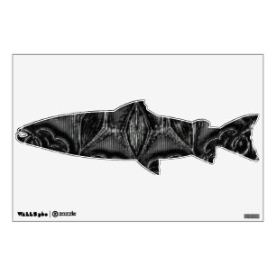 Charcoal Mandala Wall Decal