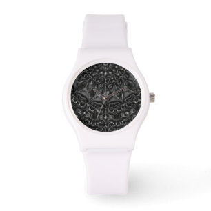 Charcoal Mandala Watch