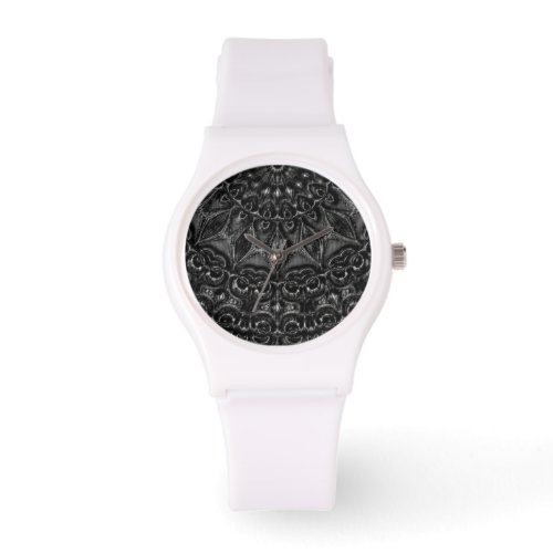 Charcoal Mandala  Watch